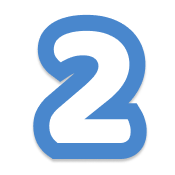 number 2 icon
